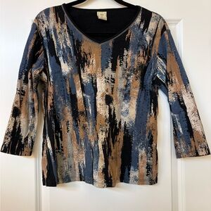 Cotton Patterned Women's Top